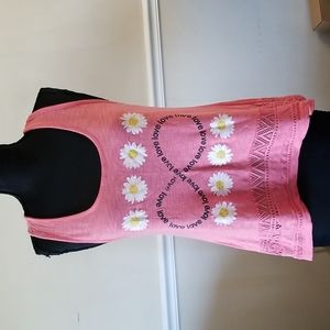 Two Pretty Pink Tanktops